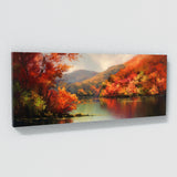 Lake Autumn Foliage Colors 16 Wall Art