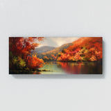 Lake Autumn Foliage Colors 16 Wall Art