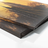 Lake Peaceful Golden Hues 9 Wall Art