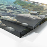 Lake Realistic Rocks Pebbles 15 Wall Art