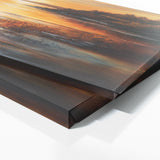 Lake Textured Golden 37 Wall Art