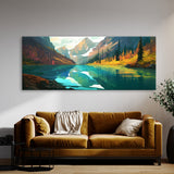 Lake Vibrant 47 Wall Art