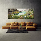Lake Wildflowers Detailed 25 Wall Art