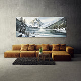 Lake Winter Snow Ice 23 Wall Art