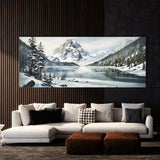 Lake Winter Snow Ice 23 Wall Art