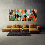 Mid Century Geometric 5 Wall Art