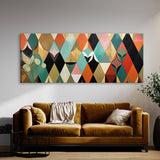 Mid Century Geometric 5 Wall Art