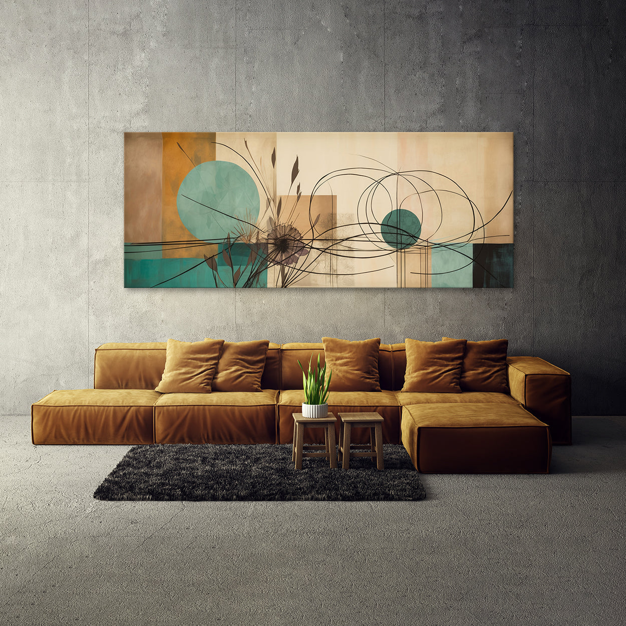 Mid Century Minimalist 8 Wall Art