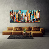 Mid Century Vibrant 42 Wall Art