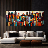 Mid Century Vibrant 43 Wall Art