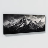 Mountain Charcoal Landscape 66 Wall Art