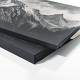 Mountain Charcoal Landscape 66 Wall Art