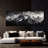 Mountain Charcoal Landscape 66 Wall Art