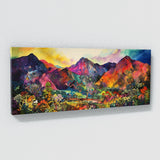 Mountain Contemporary Vibrant 81 Wall Art