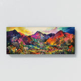 Mountain Contemporary Vibrant 81 Wall Art