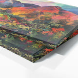 Mountain Contemporary Vibrant 81 Wall Art