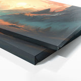 Mountain Futuristic 101 Wall Art