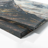 Mountain Impasto Landscape 44 Wall Art