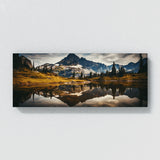 Mountain Landscape Reflection 32 Wall Art