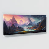 Mountain Modern Futuristic 86 Wall Art