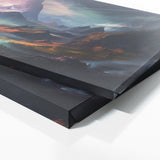 Mountain Modern Futuristic 86 Wall Art