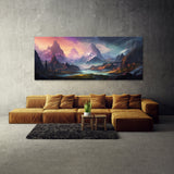 Mountain Modern Futuristic 86 Wall Art