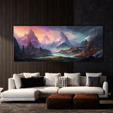 Mountain Modern Futuristic 86 Wall Art