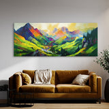 Mountain Modern Movement Energy 104 Wall Art