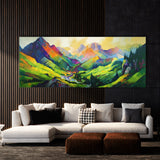 Mountain Modern Movement Energy 104 Wall Art