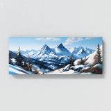Mountain Realistic Sky 3 Wall Art
