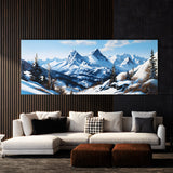 Mountain Realistic Sky 3 Wall Art