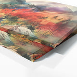 Mountain Vibrant Bold Colorful 64 Wall Art