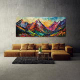 Mountain Vibrant Landscape 48 Wall Art