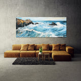 Nature Impasto Scene Texture 56 Wall Art