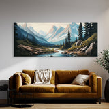 Nature River Valley 15 Wall Art