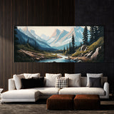 Nature River Valley 15 Wall Art