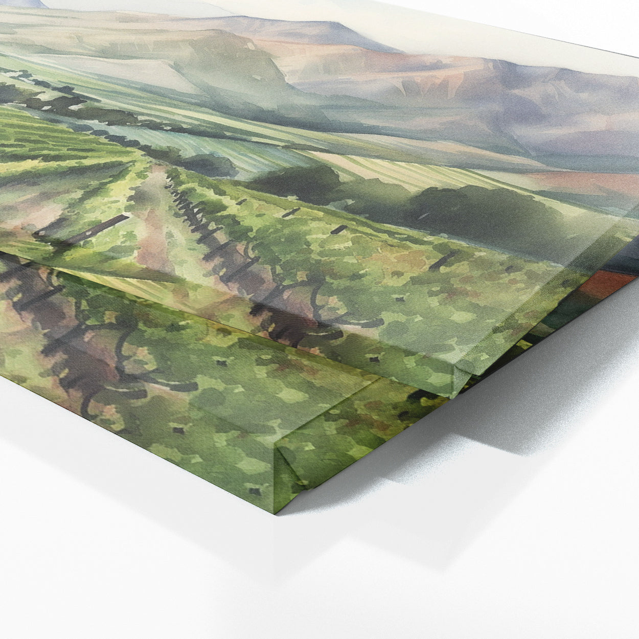 Nature Watercolor Vineyard 17 Wall Art