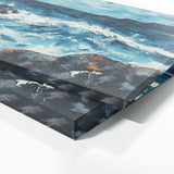Ocean Impasto Stormy 181 Wall Art