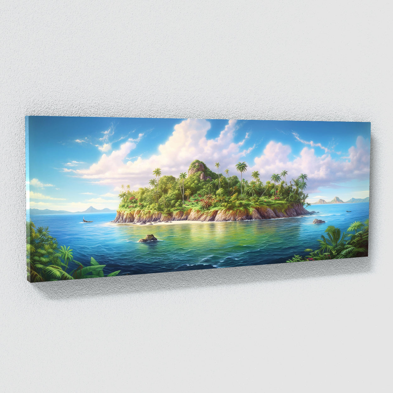 Ocean Realistic Lush 201 Wall Art