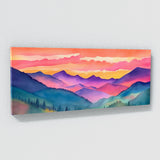 Sunrise Vivid Watercolor 210 Wall Art