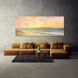 Sunrise Watercolor Soft Hazy 211 Wall Art