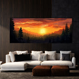 Sunset Otherworldly 221 Wall Art