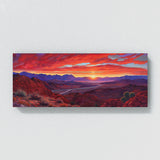 Sunset Reds Purples 136 Wall Art