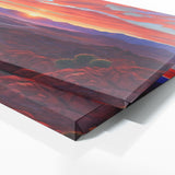 Sunset Reds Purples 136 Wall Art