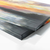 Sunset River Brushstrokes 140 Wall Art