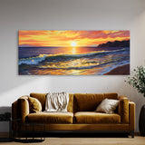 Sunset Sun 145 Wall Art