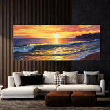 Sunset Sun 145 Wall Art