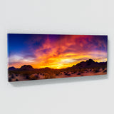 Sunset Vivid Landscape Photo 189 Wall Art