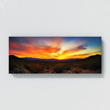Sunset Vivid Landscape Photo 190 Wall Art