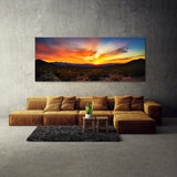 Sunset Vivid Landscape Photo 190 Wall Art